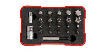 23PC TORX PLUS SECURITY BIT SET