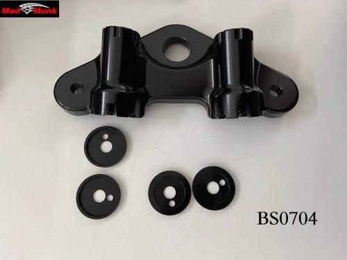 DX CNC HANDLE BAR HOLDER BLACK FOR HONDA OLD TIMER DX