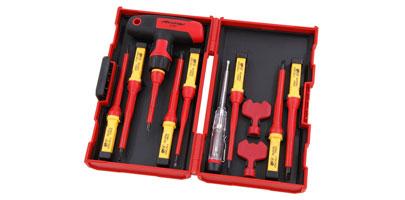 12PCS T BAR VDE INSULATED SCREWDRIVER SET