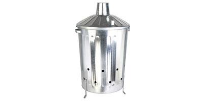 90L GALVANIZED INCINERATOR