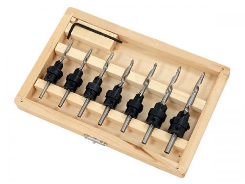 COUNTERSINK DRILL BIT SET - 22 PIECE