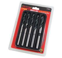 5PC HSS DRILL SET 10/11/12/13/15MM