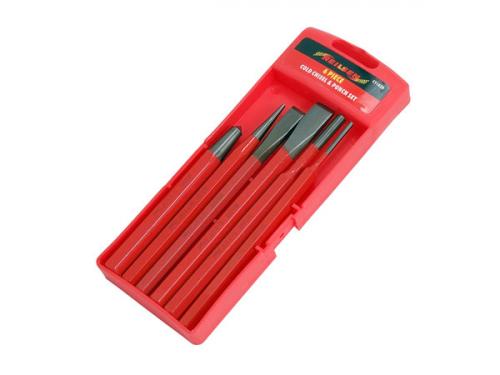 6PCS PUNCH AND CHISEL SET