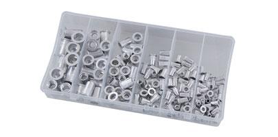 RIVET NUTS ASSORTMENT 150PCS ALUMINIUM