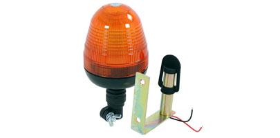 60 SMD AMBER BEACON WARNING LIGHT WITH MOUNTING BRACKET