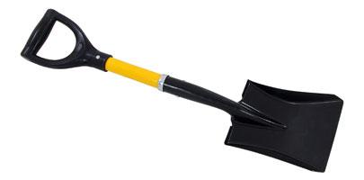 MINI SHOVEL SQUARE WITH FIBERGLASS HANDLE