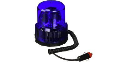 SIGNAL LIGHT 12V MAGNETIC BLUE