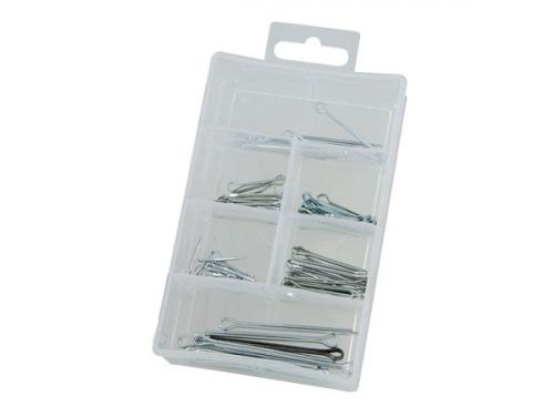 HARDWARE KIT - 100 PIECE COTTER PIN ASSORTMENT