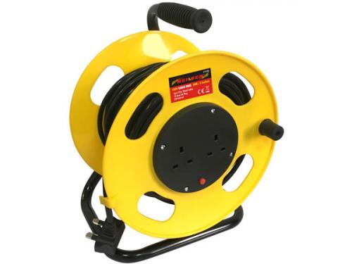 CABLE REEL - 50M / 2 SOCKET 240V