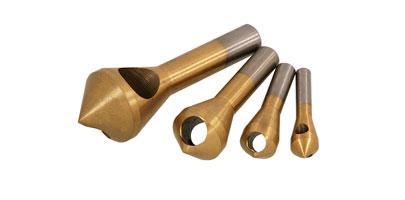 4PCS TITANIUM COATED COUNTERSINK SET