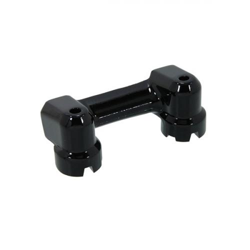 ALUMINUM HANDLE BAR HOLDER BLACK