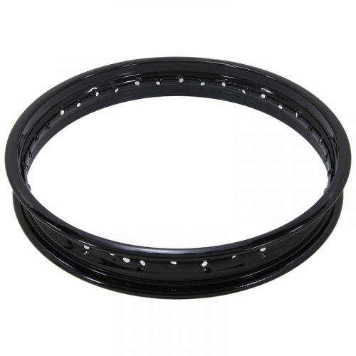 CUB BLACK POWER COATED  STEEL RIM 1.85 X 17IN