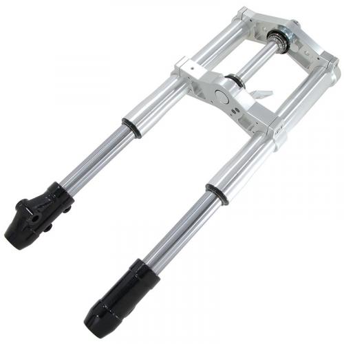 DX 45MM USD SILVER FRONT FORKS WITH BEVEL FRONT BRAKE DISC