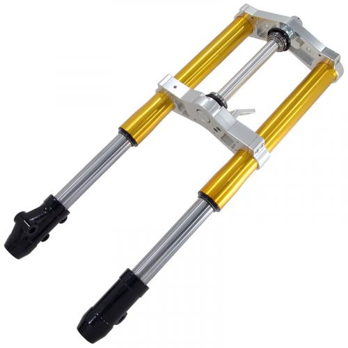 DX 45MM USD GOLD FRONT FORKS WITH BEVEL FRONT BRAKE DISC