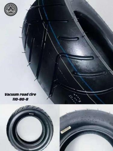 Road tire 110/80-8 with emark 