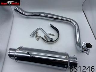 CHROME DOWNSWEPT EXHAUST