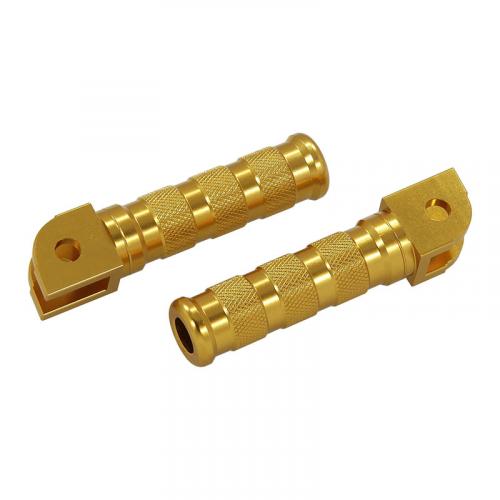 MAD MUNK SMALL DIAMETER FOOTPEGS IN GOLD  FOR DX AND MUNK