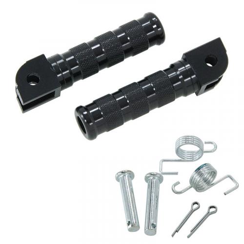 MAD MUNK SMALL DIAMETER FOOTPEGS IN BLACK