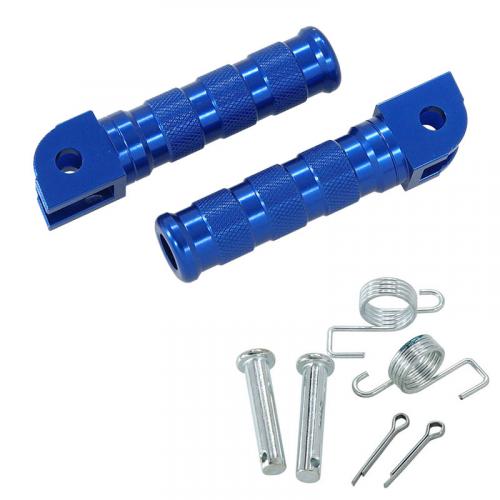 MAD MUNK SMALL DIAMETER FOOTPEGS IN BLUE  FOR DX AND MUNK