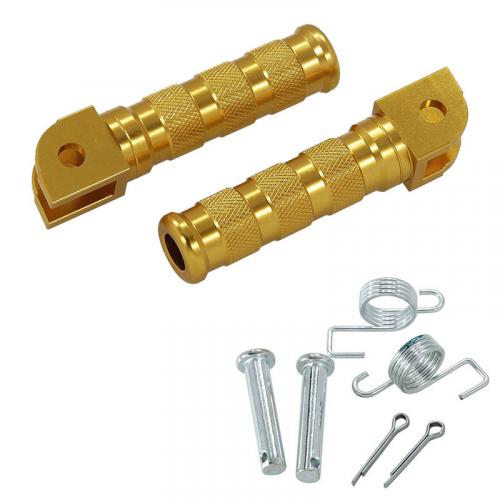 MAD MUNK SMALL DIAMETER FOOTPEGS IN GOLD  FOR DX AND MUNK