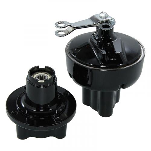 MUNK FRONT AND REAR BLACK HUBS