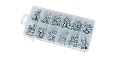 GREASE NIPPLES ASSORTMENT  METRIC + IMPERIAL 130PCS