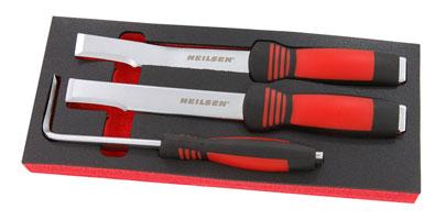 VEHICLE BODY-CUTTING CHISEL SET 3 PCS