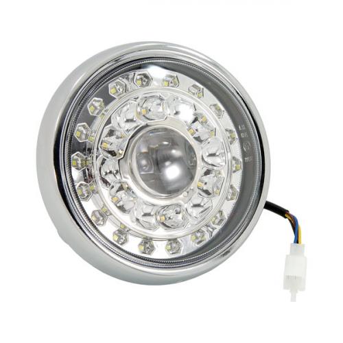 LED FRONT HEAD  LIGHT WITH E MARK