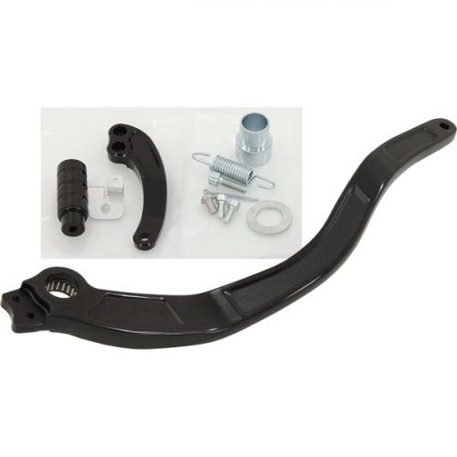 DX CNC BRAKE PEDAL KIT FOR DRUM BRAKE IN BLACK