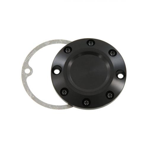 CNC CLUTCH COVER IN BLACK