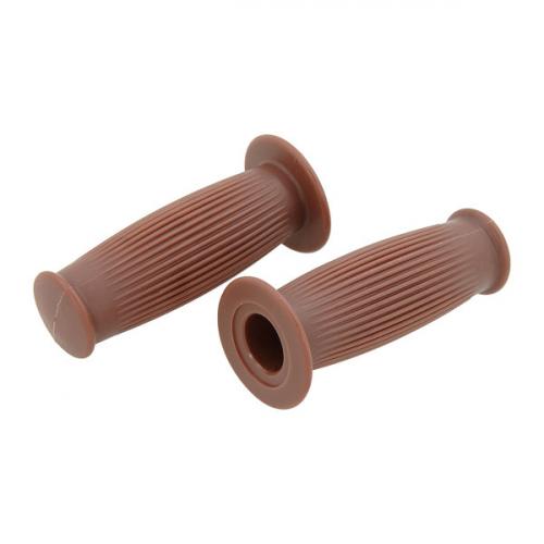 HANDLE BAR DARK BROWN GRIPS