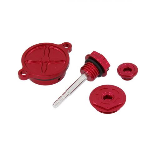   ZONGSHEN 190CC  CNC RED  DRESS UP 4 PC KIT 