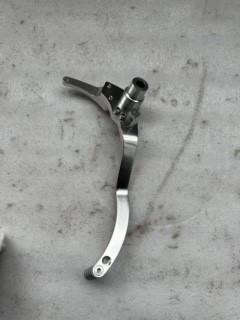 CNC MUNK BRAKE PEDAL IN ALLOY COLOUR