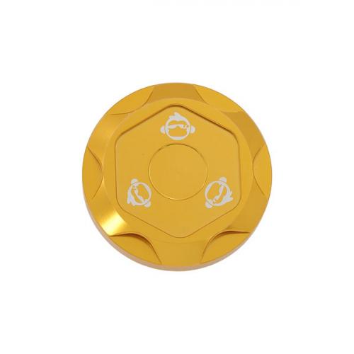 MAD MUNK CNC MUNK FUEL CAP IN  GOLD