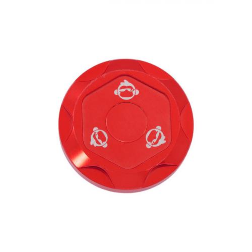 MAD MUNK CNC MUNK FUEL CAP IN  RED