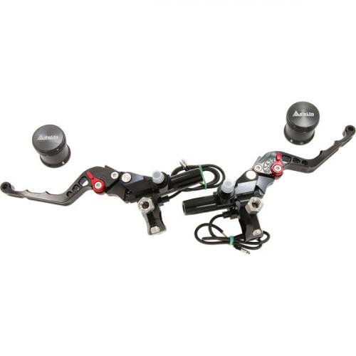 MUNK BLACK CNC LEVER WITH OIL PUMPS