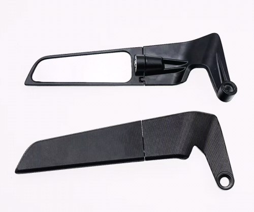 NEW DESIGN WING MIRRORS WITH E MARK IN BLACK