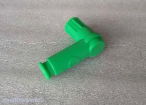 GREEN SILICONE CAP