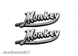 MUNK PLASTIC SILVER BADGE