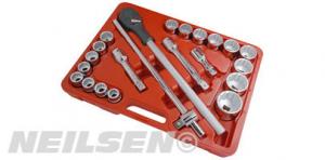 SOCKET SET - 22 PIECE 3/4IN. DRIVE