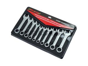 SPANNER SET - 10 PIECE STUBBY