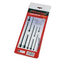 EXTENSION BARS - 9PC SET 1/4IN 3/8 1/2DR WOBBLE END CRV