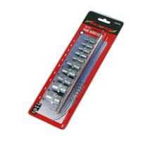 STAR SOCKET SET - 10 PC ON RAIL