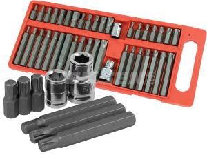 BIT SET - 40PC HEX SPLINE STAR