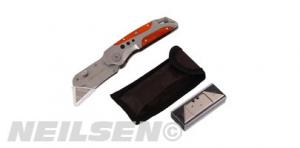 FOLDING LOCK-BACK UTILITY KNIFE