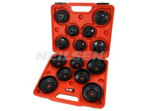 OIL FILTER WRENCH SET - 16PC CUP TYPE