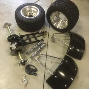 3 WHEEL KITS WITH DISC BRAKES