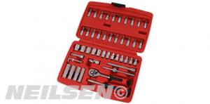 48PCS 1/ 4  DRIVE SOCKET SET