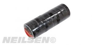 INSULATION TAPE 19MM BLACK 10PCS ROLL