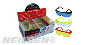 SAFETY GLASSES ASSORTED COLOURS PRICED INDIVIDUAL